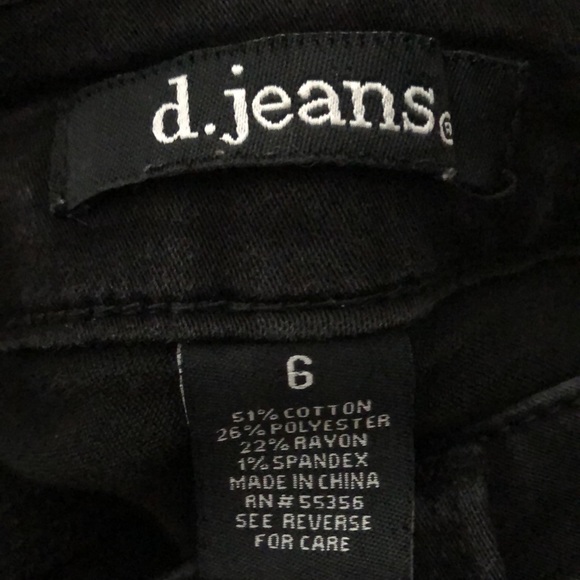 D Jeans⭐️High rise black jean❤️Comfy full length - Picture 7 of 9